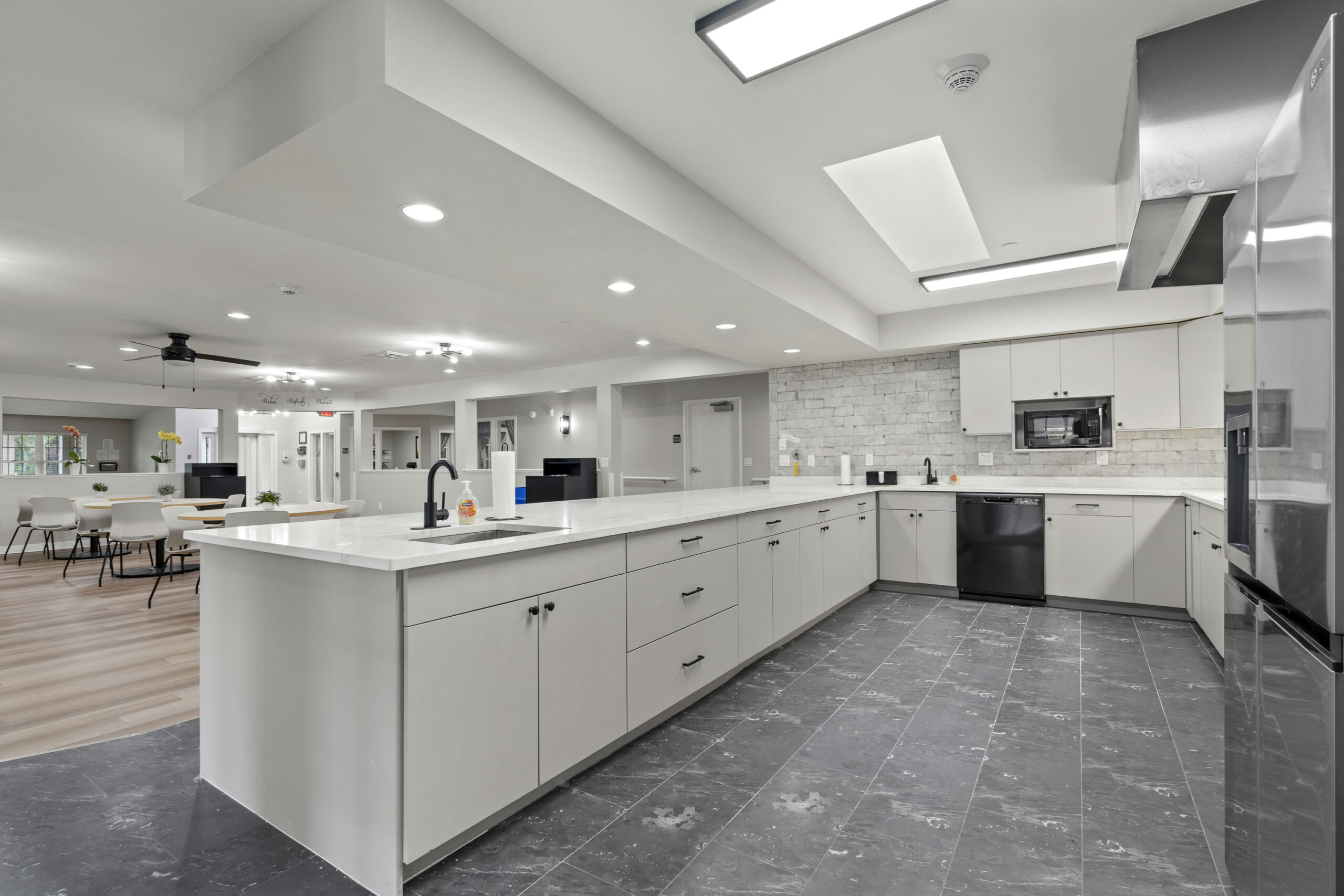 Kitchen at Wisconsin Recovery Institute